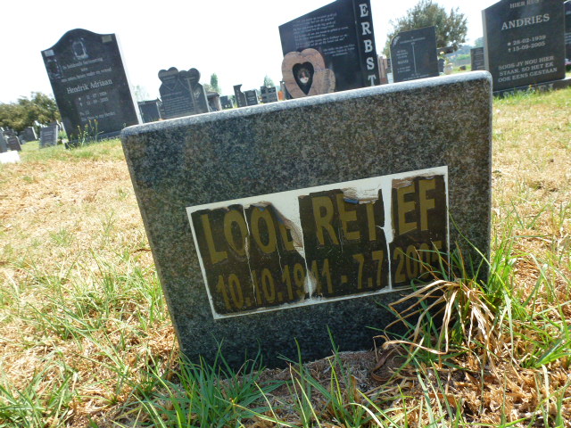 RETIEF Lood 19?1-2005