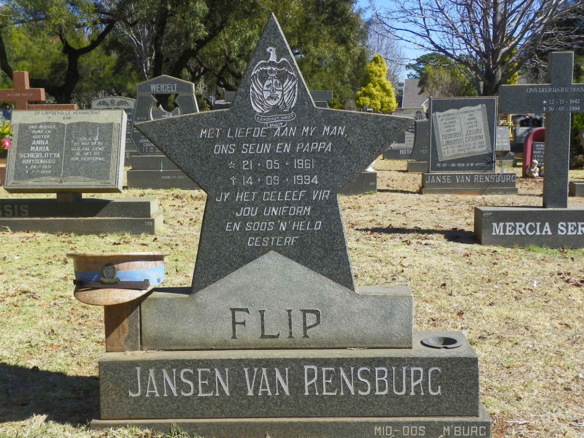 RENSBURG Flip, Jansen van 1961-1994