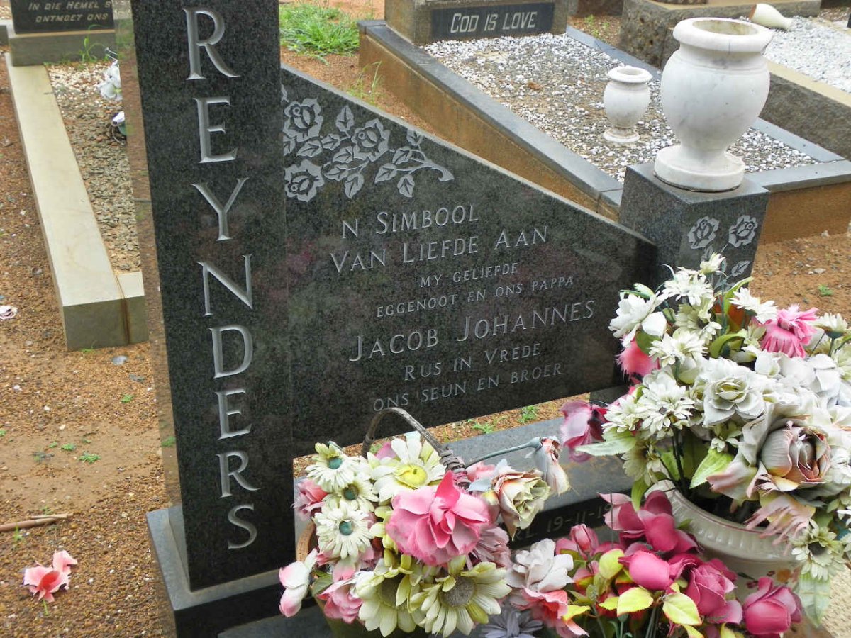 REYNDERS Jacob Johannes 1931-1975 #1