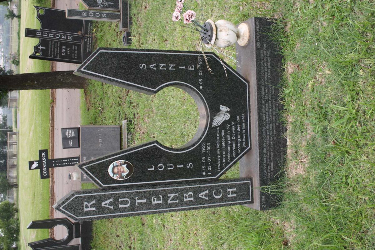 RAUTENBACH Louis 1955-2003 &amp; Sannie 1951-