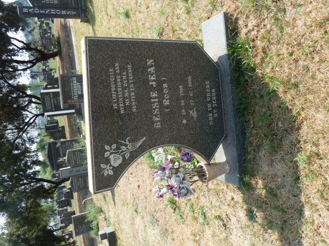 ROOS Bessie Jean 1948-2006