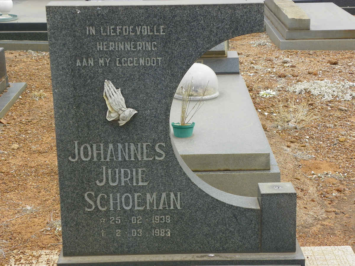 SCHOEMAN Johannes Jurie 1938-1983