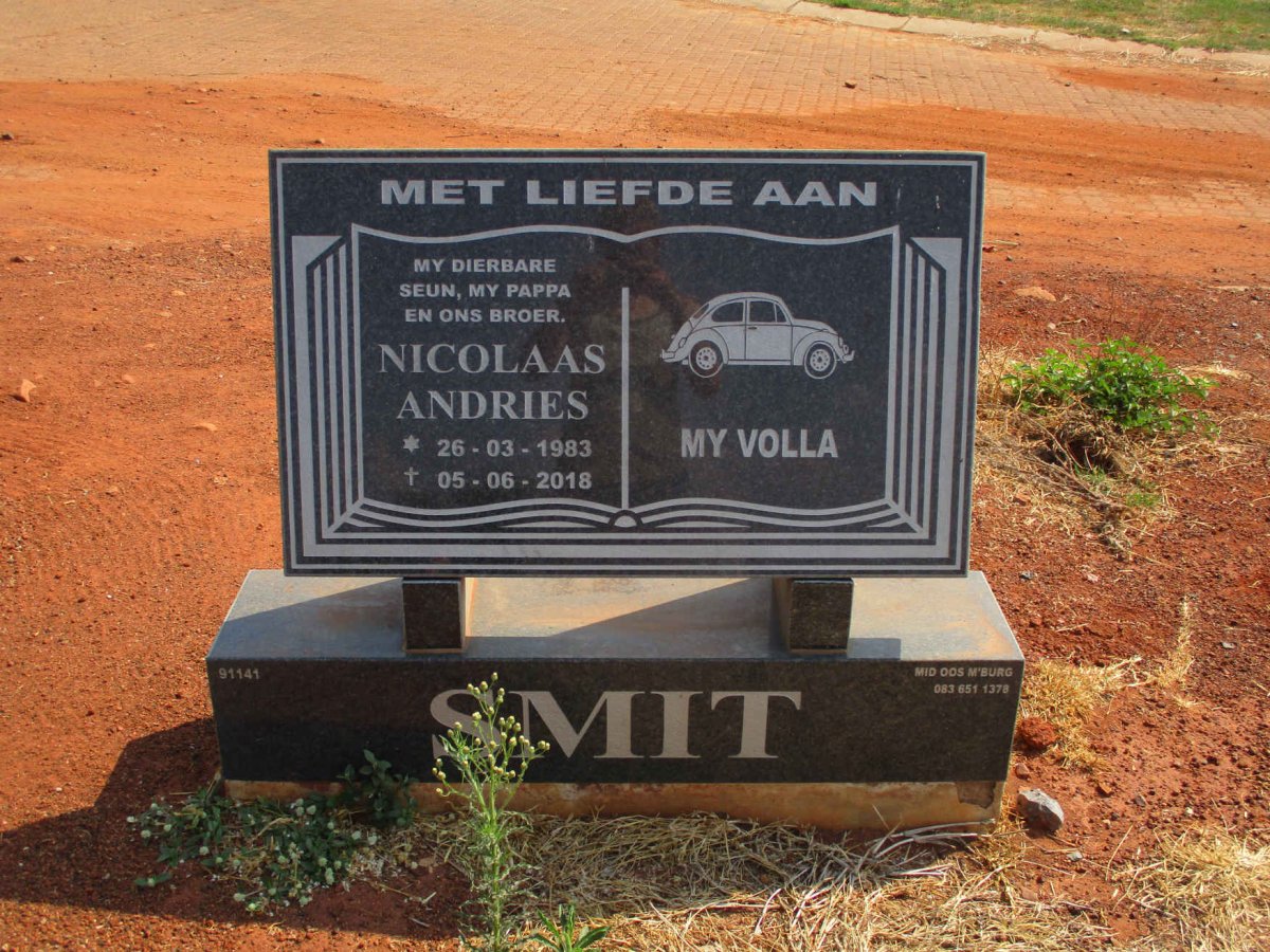 SMIT Nicolaas Andries 1983-2018