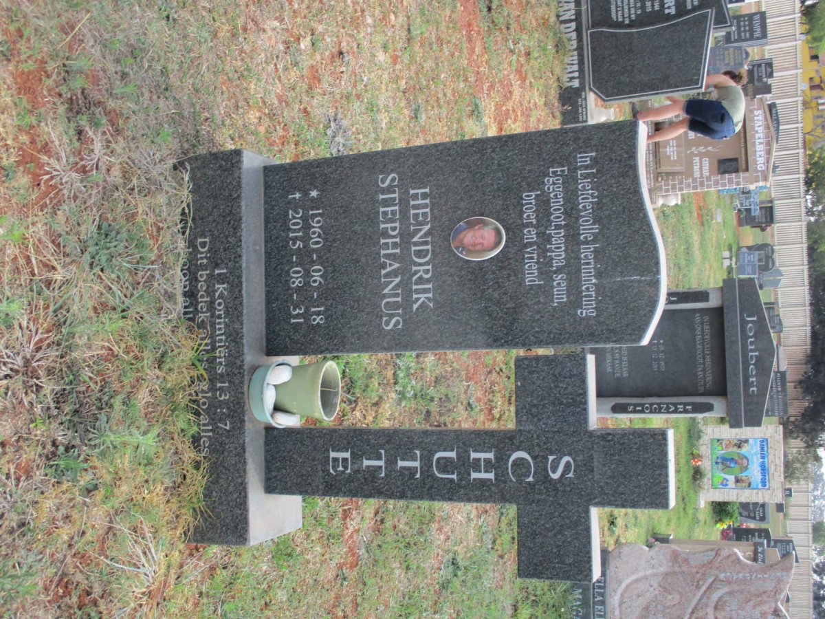SCHUTTE Hendrik Stephanus 1960-2015