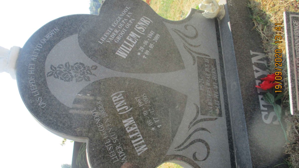 STEYN Willem snr 1941–2009 :: STEYN Willem jnr 1967–2005 :: GERTENBACH Charme Faithlynn 2018–2019 #2