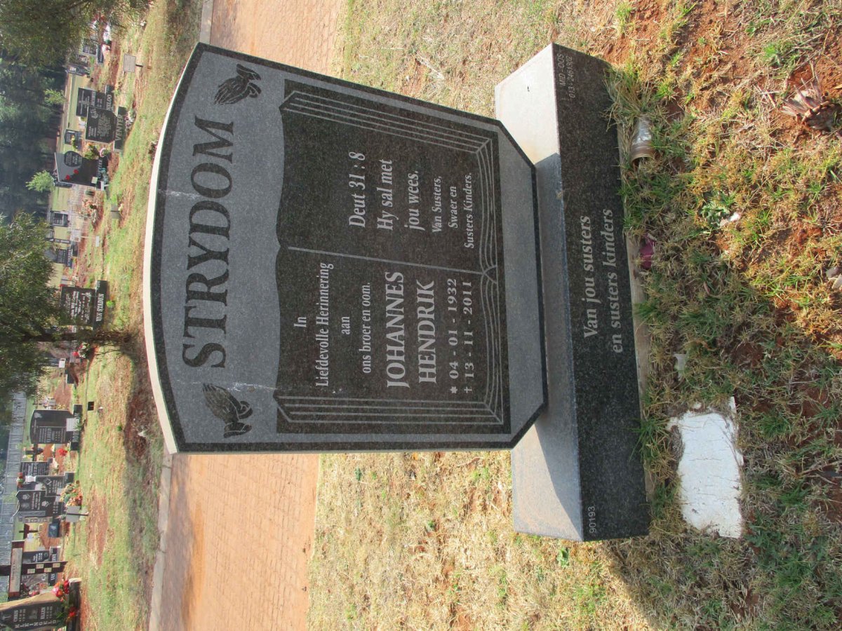 STRYDOM Johannes Hendrik 1932-2011