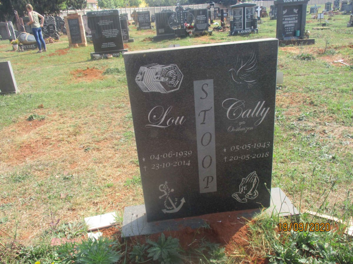 STOOP Lou 1939-2014 &amp; Cally OOSTHUIZEN 1943-2018