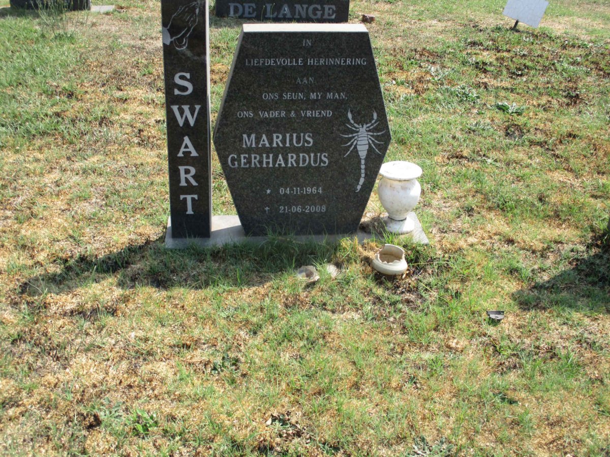SWART Marius Gerhardus 1964-2008