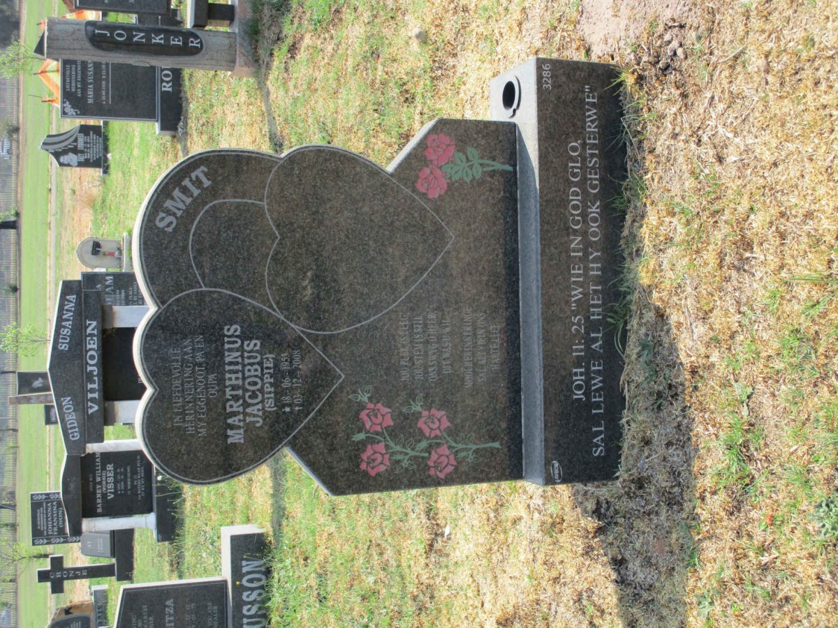 SMIT Marthinus Jacobus 1953-2008