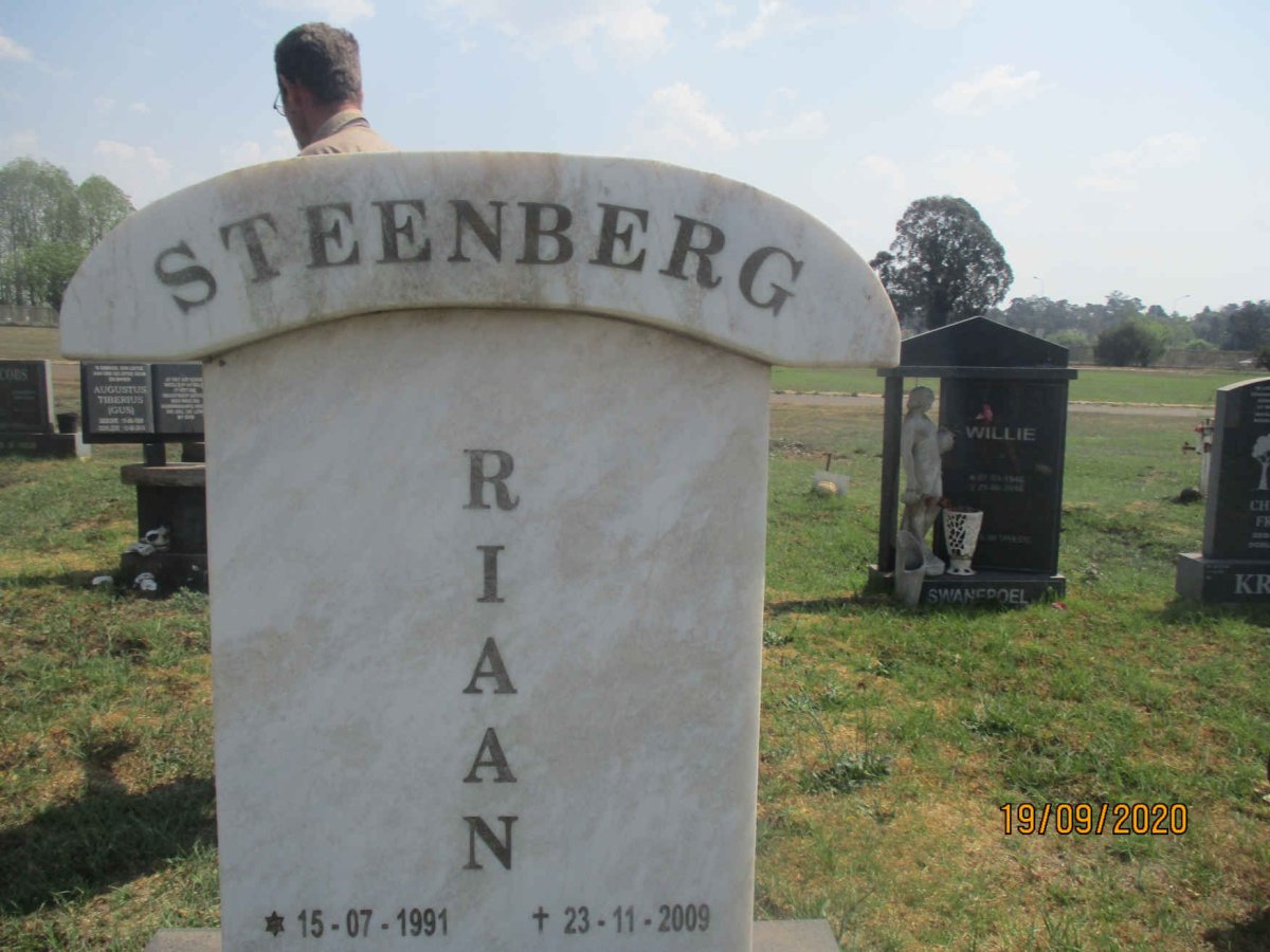 STEENBERG Riaan 1991-2009