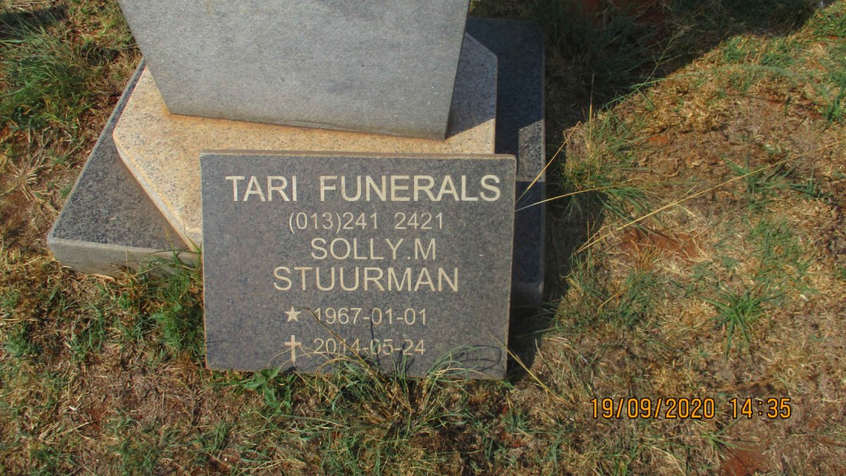 STUURMAN Solly Martin 1967-2014 #2