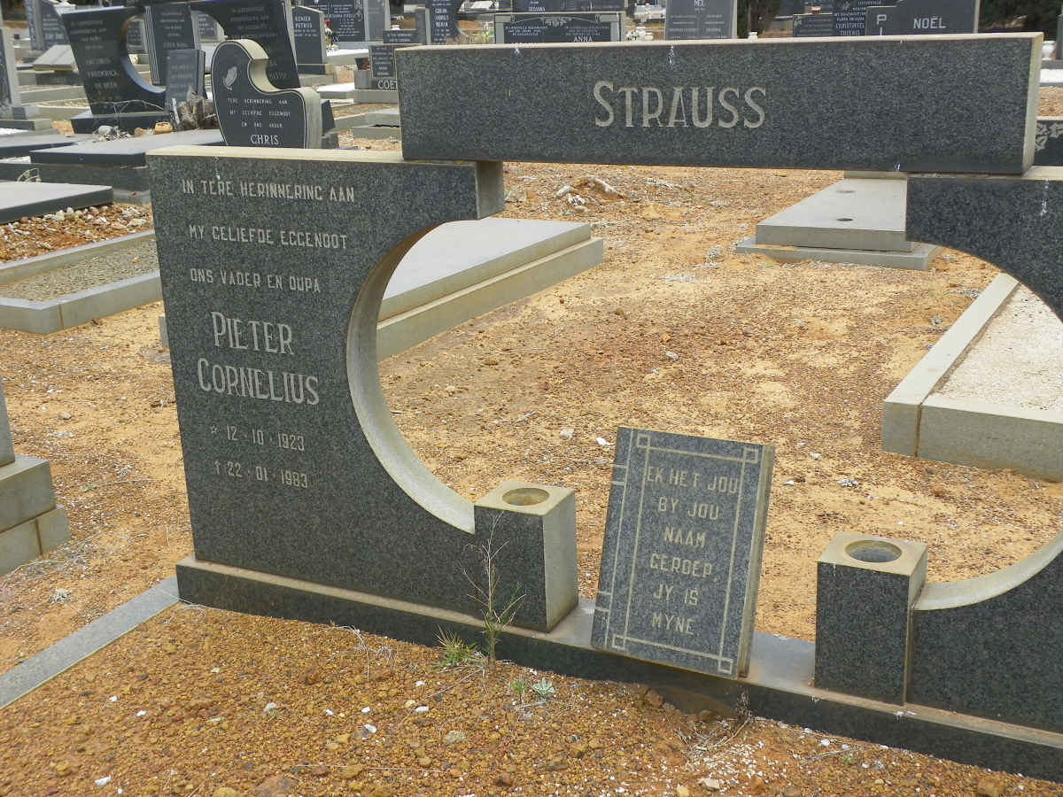 STRAUSS Pieter Cornelius 1923-1983