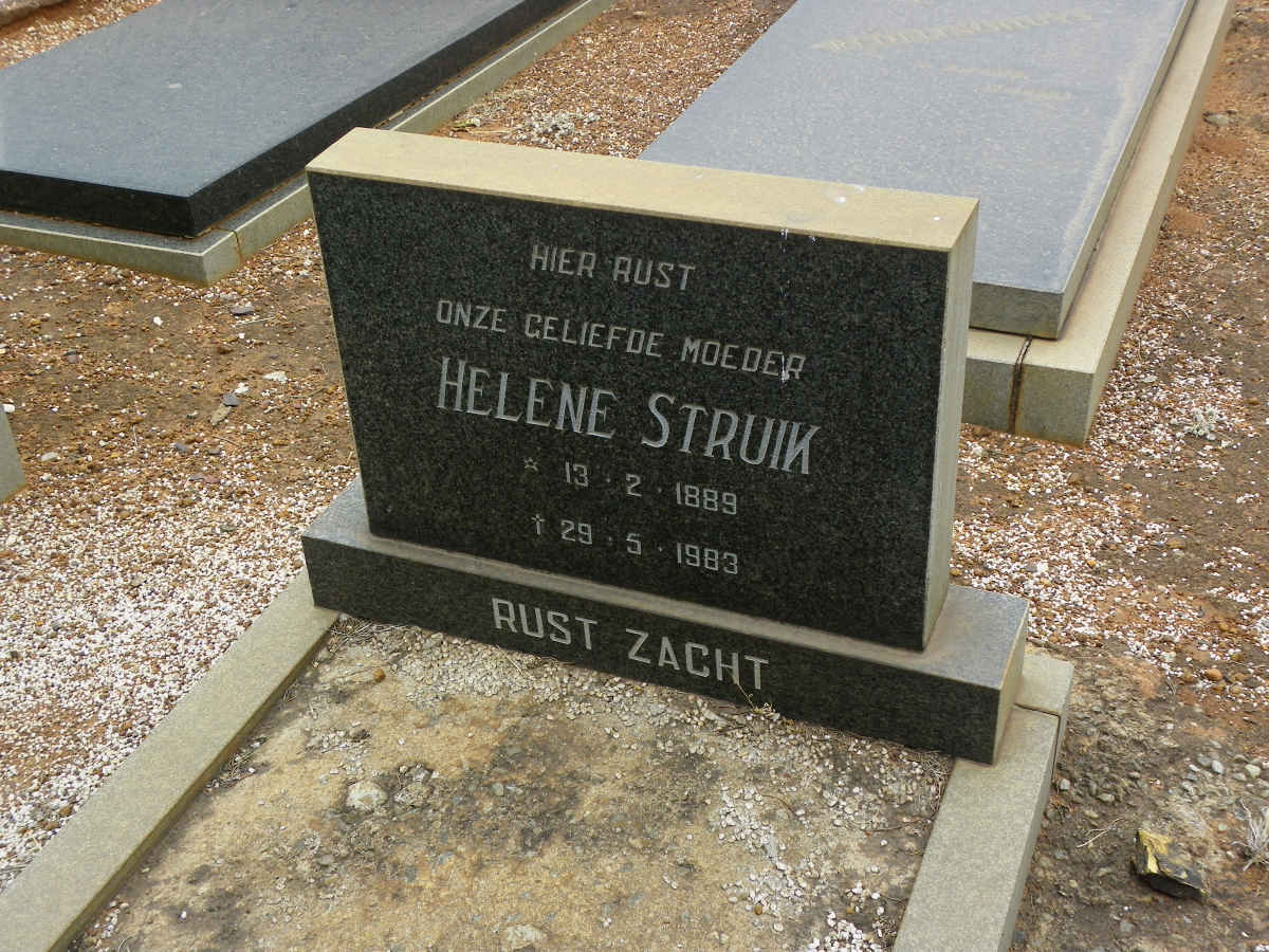 STRUIK Helene 1889-1983