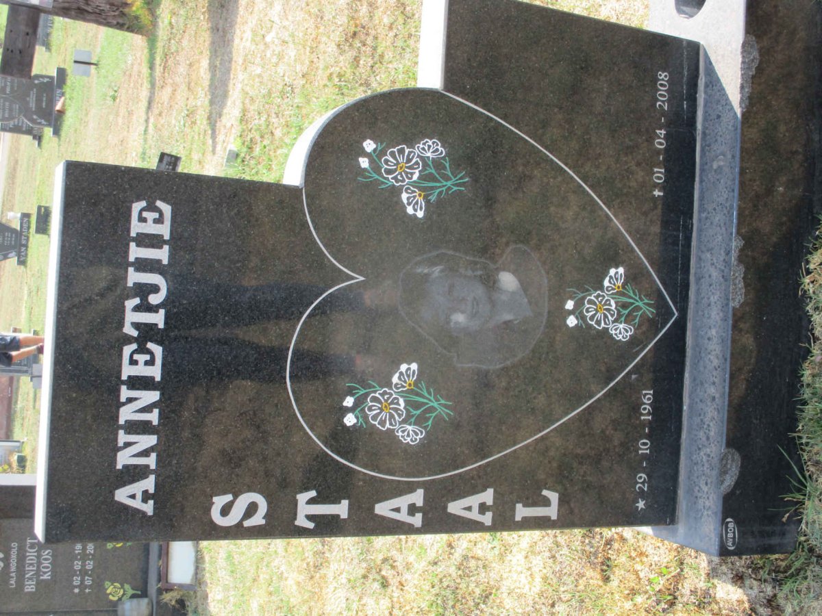 STAAL Annetjie 1961-2008