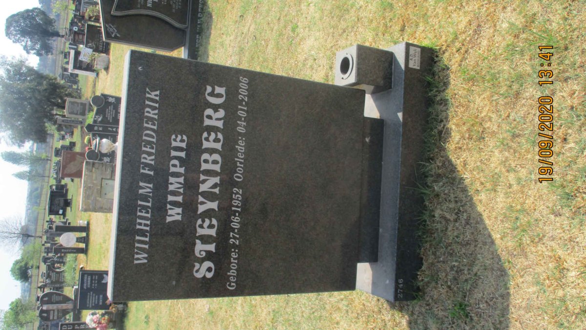 STEYNBERG Wilhelm Frederik 1952-2006