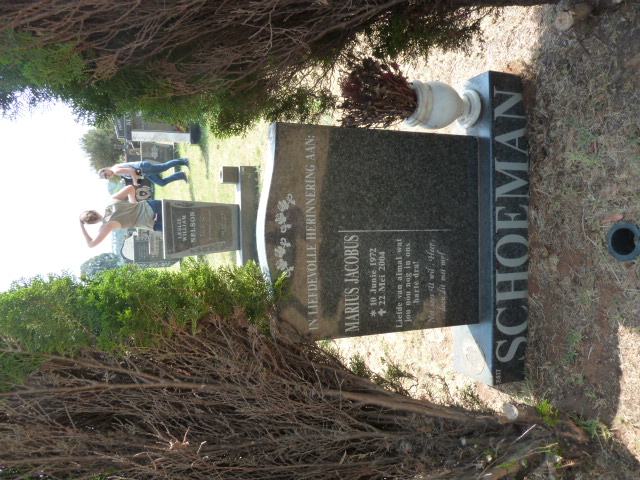 SCHOEMAN Marius Jacobus 1972-2004