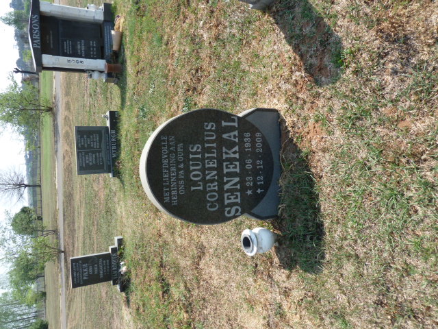 SENEKAL Louis Cornelius 1936-2009