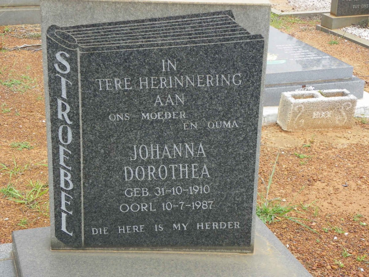STROEBEL Johanna Dorothea 1910-1987