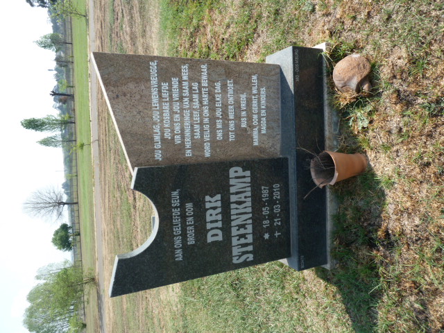STEENKAMP Dirk 1987-2010