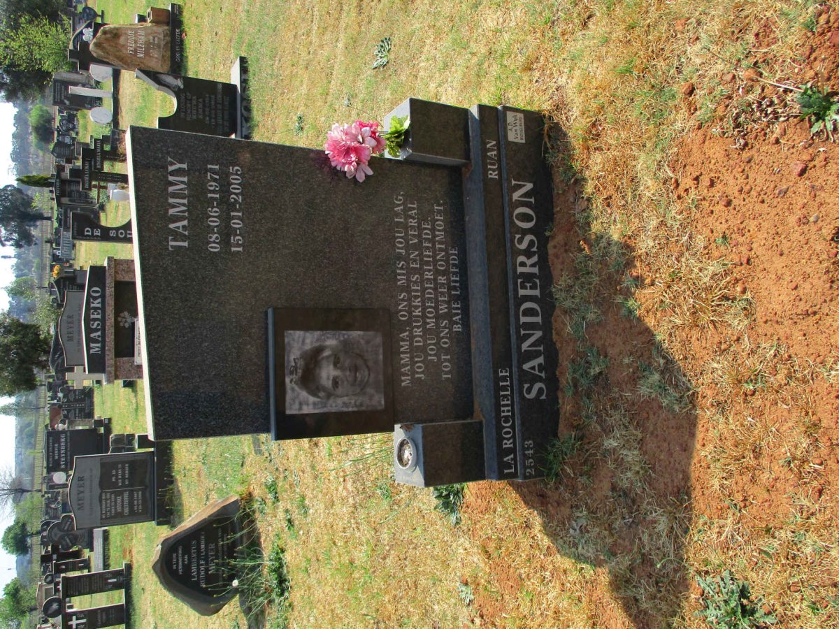 SANDERSON Tammy 1971-2005