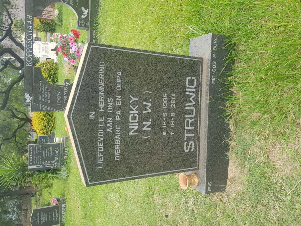 STRUWIG N.W. 1935-2001