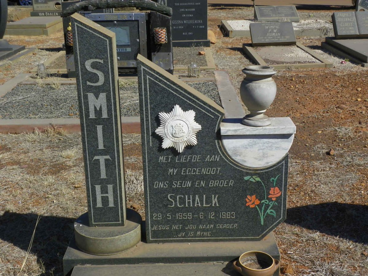 SMITH Schalk 1959-1983