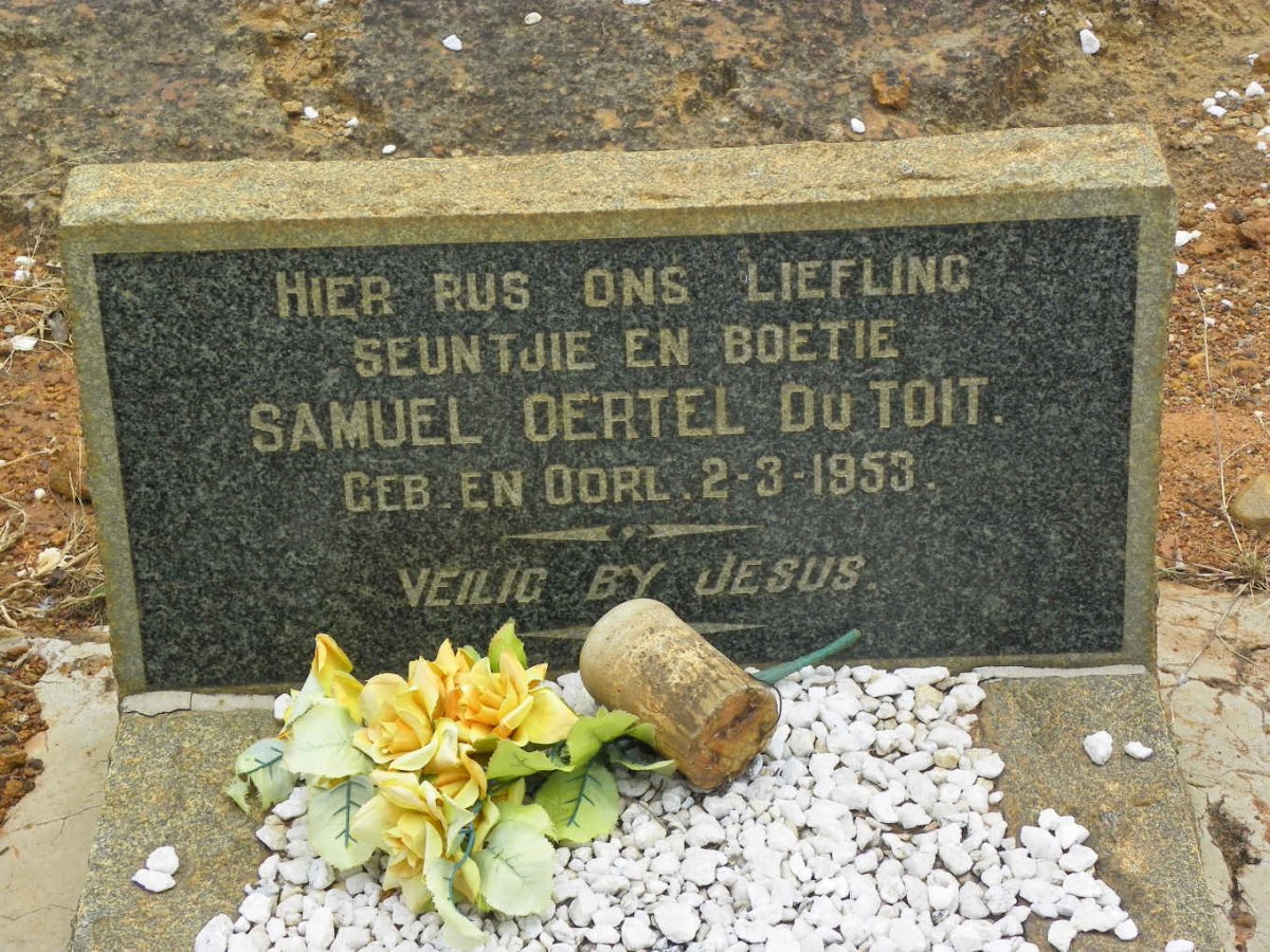 TOIT Samuel Oertel, du 1953-1953