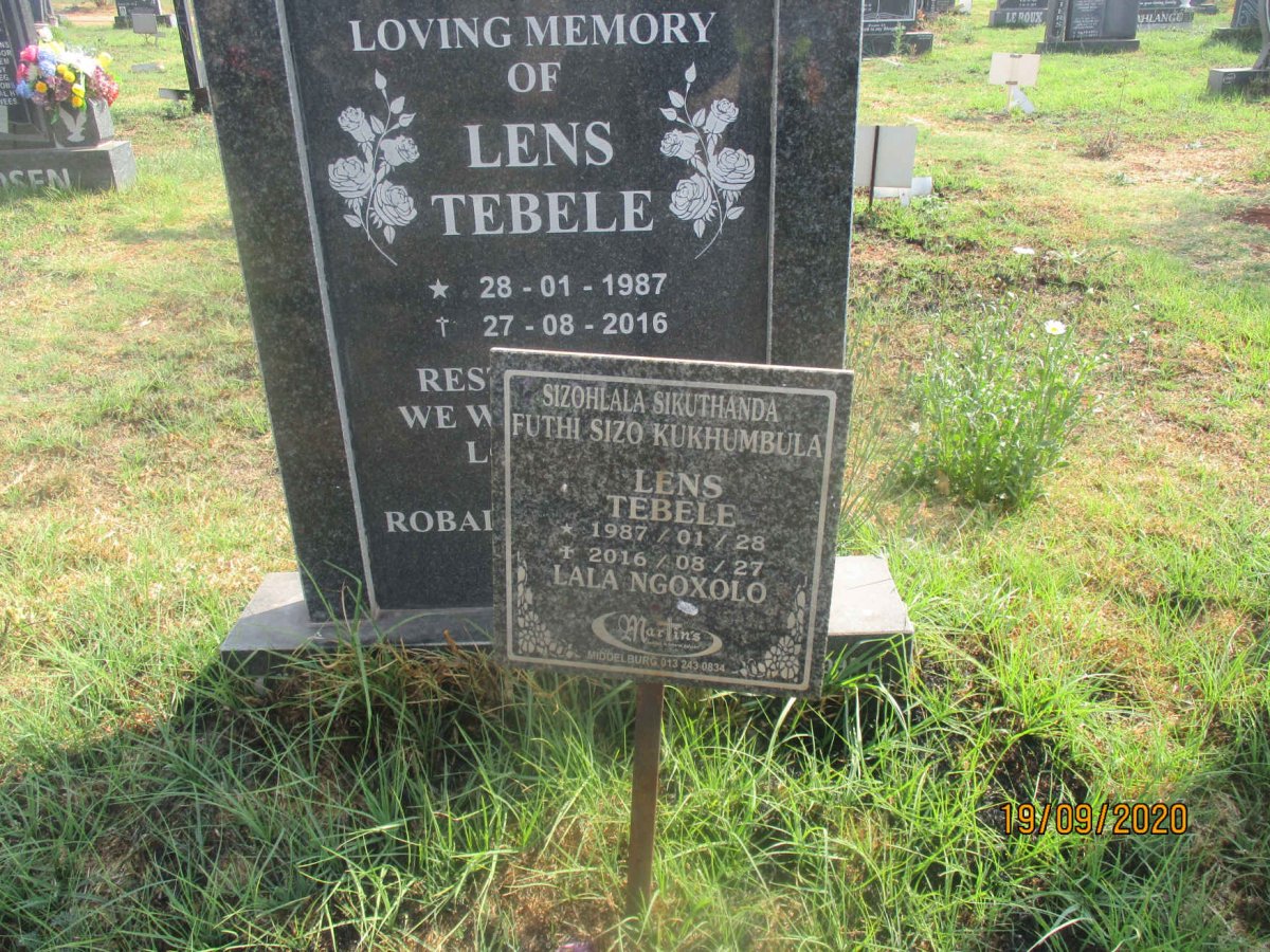 TEBELE Lens 1987-2016