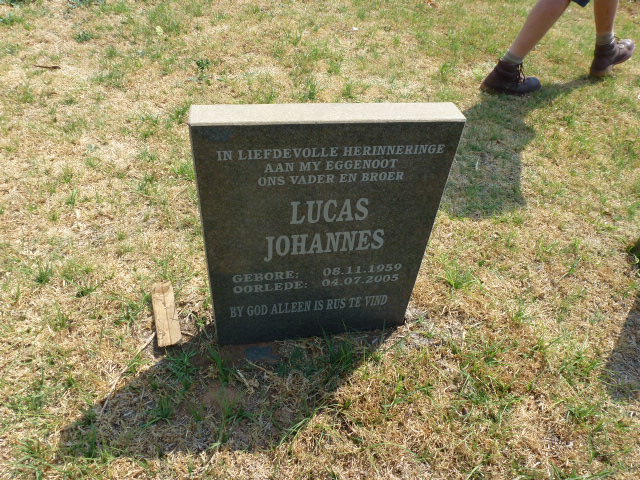 ? Lucas Johannes 1959-2005