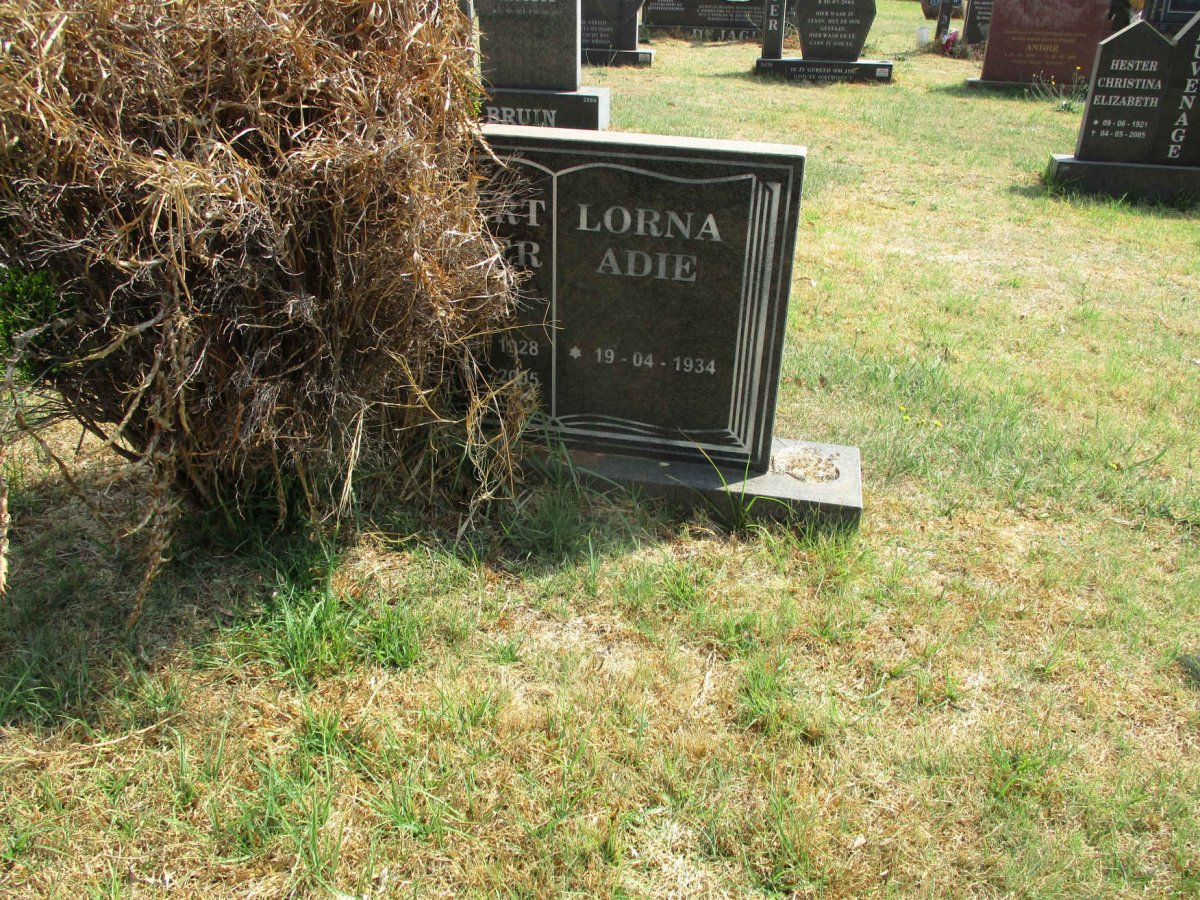 ? bert ?cker ?rl 1928-2005 & Lorna Adie 1934-