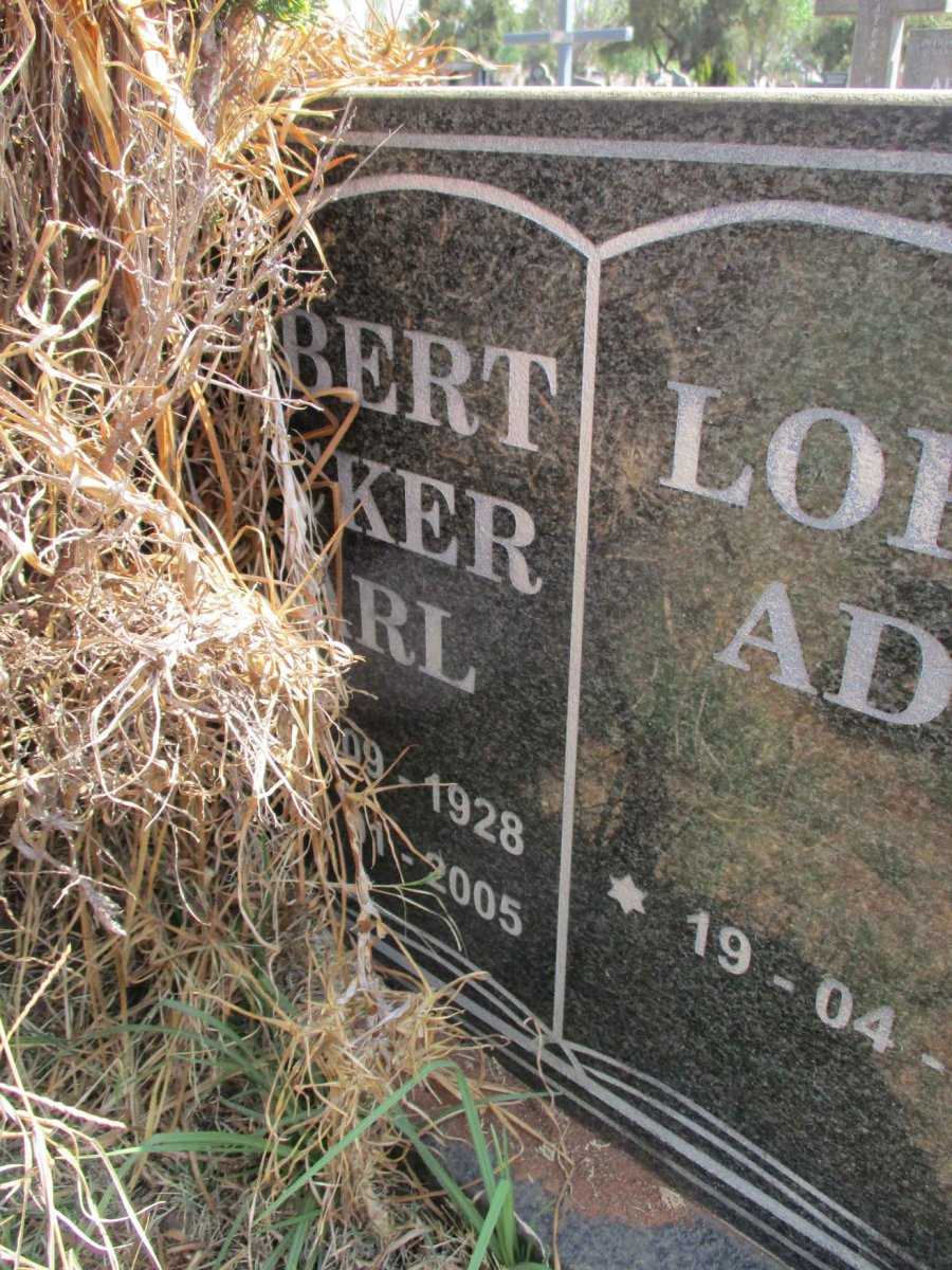 ? bert ?cker ?rl 1928-2005 & Lorna Adie 1934-
