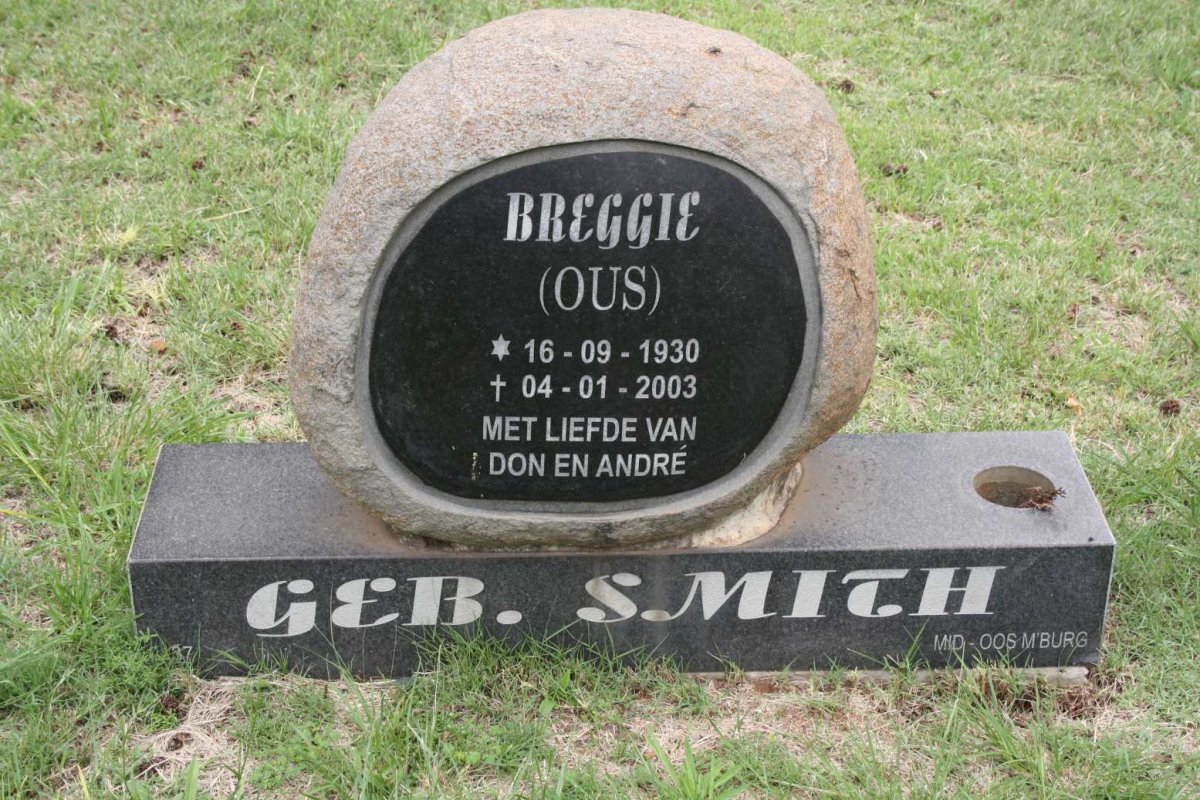 ? Breggie SMITH 1930-2003