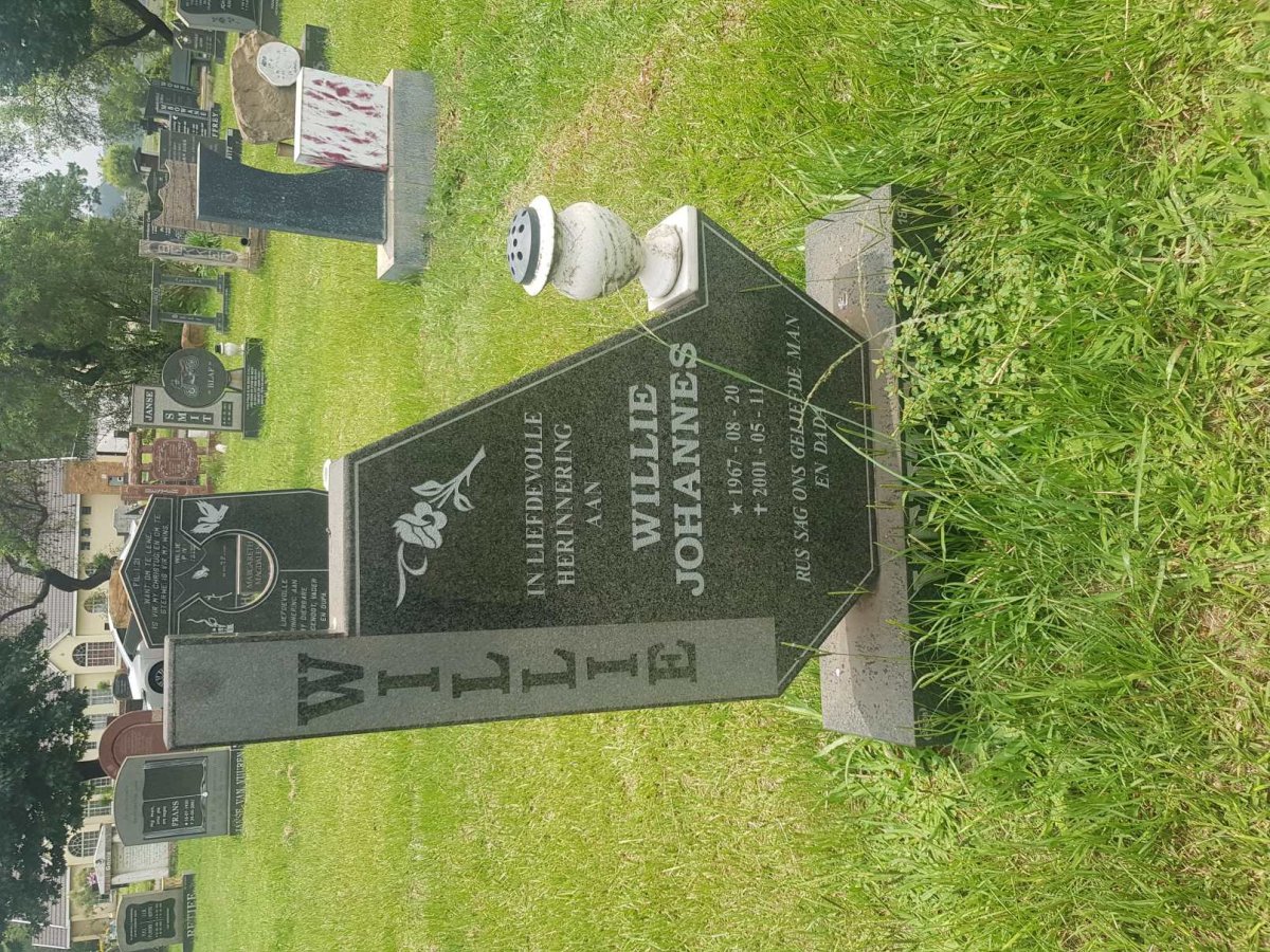 VENTER Willie Johannes 1967-2001