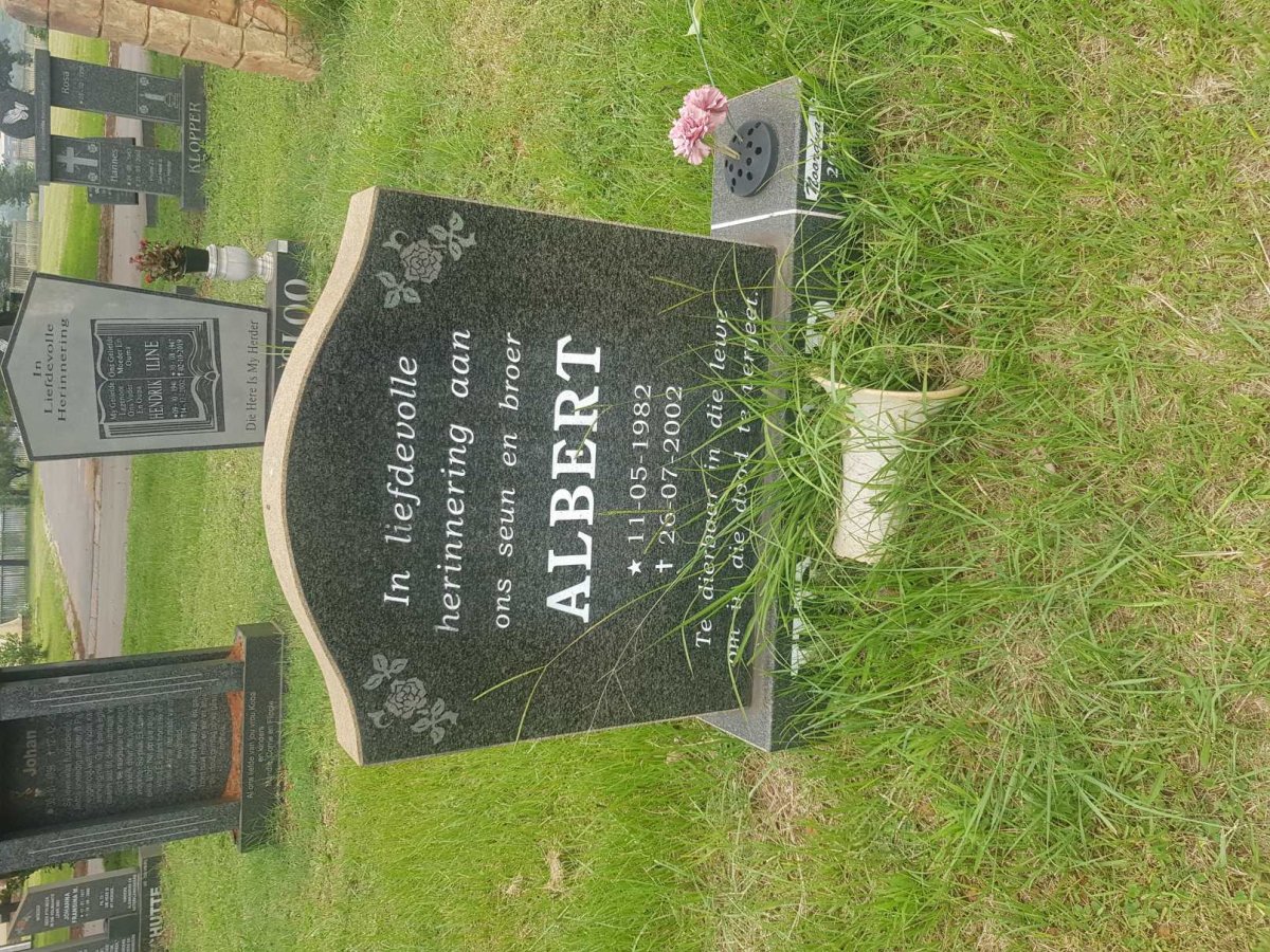 VENTER Albert 1982-2002