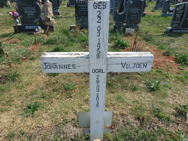 VILJOEN Johannes 1958-2015