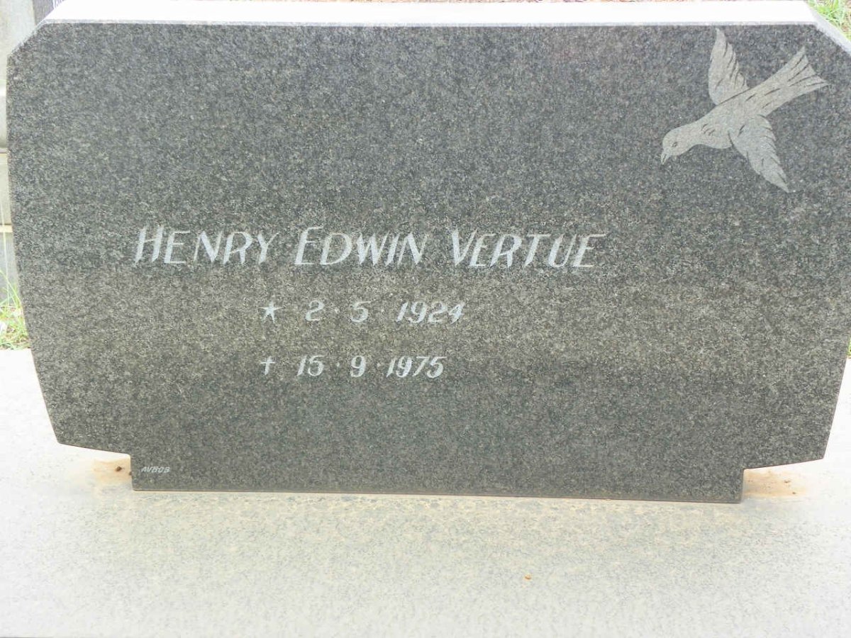 VERTUE Henry Edwin 1924-1975