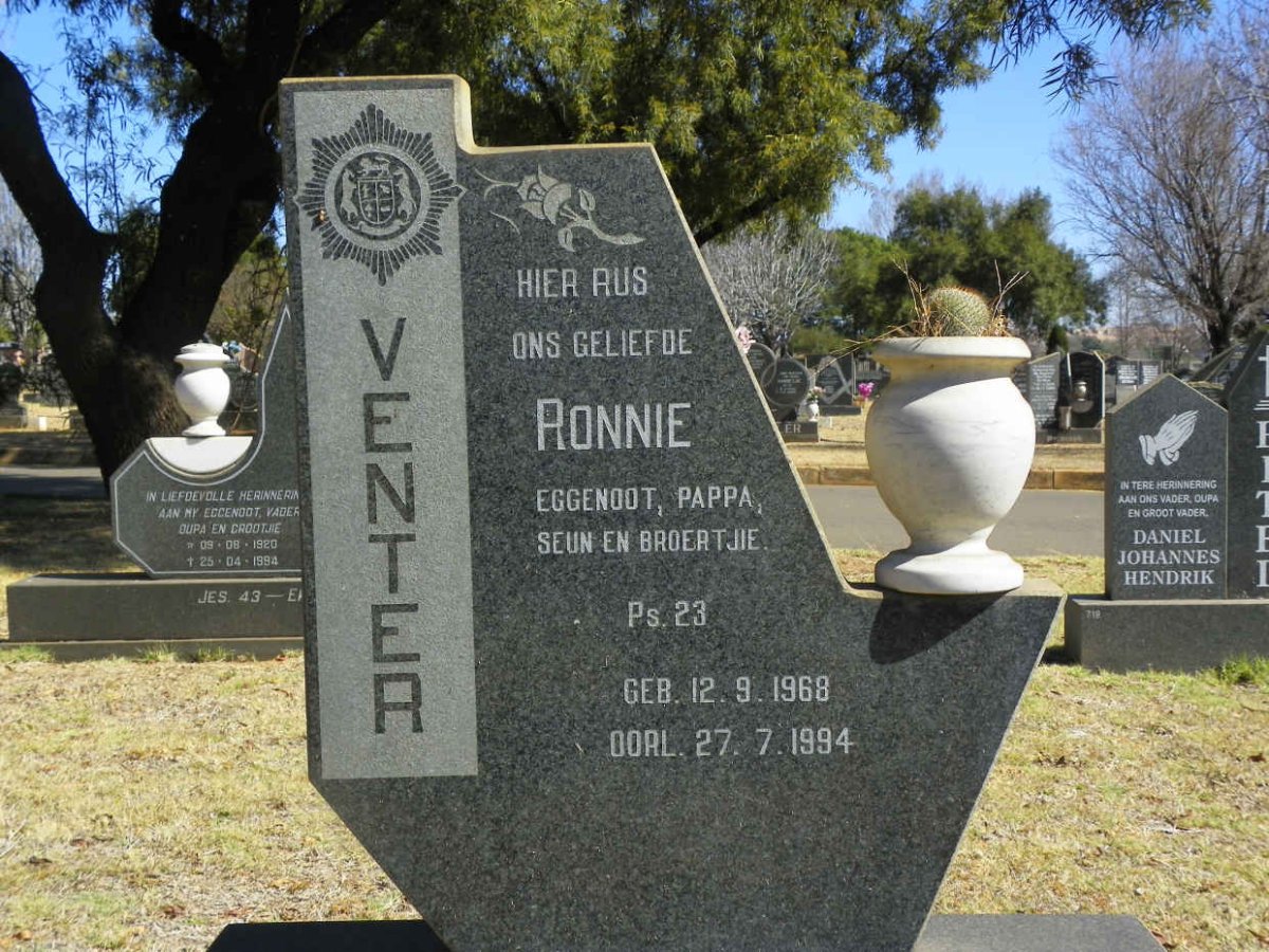VENTER Ronnie 1968-1994
