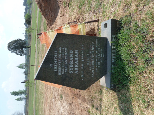 VILLIERS Sybrand Abraham, de 1989-2010