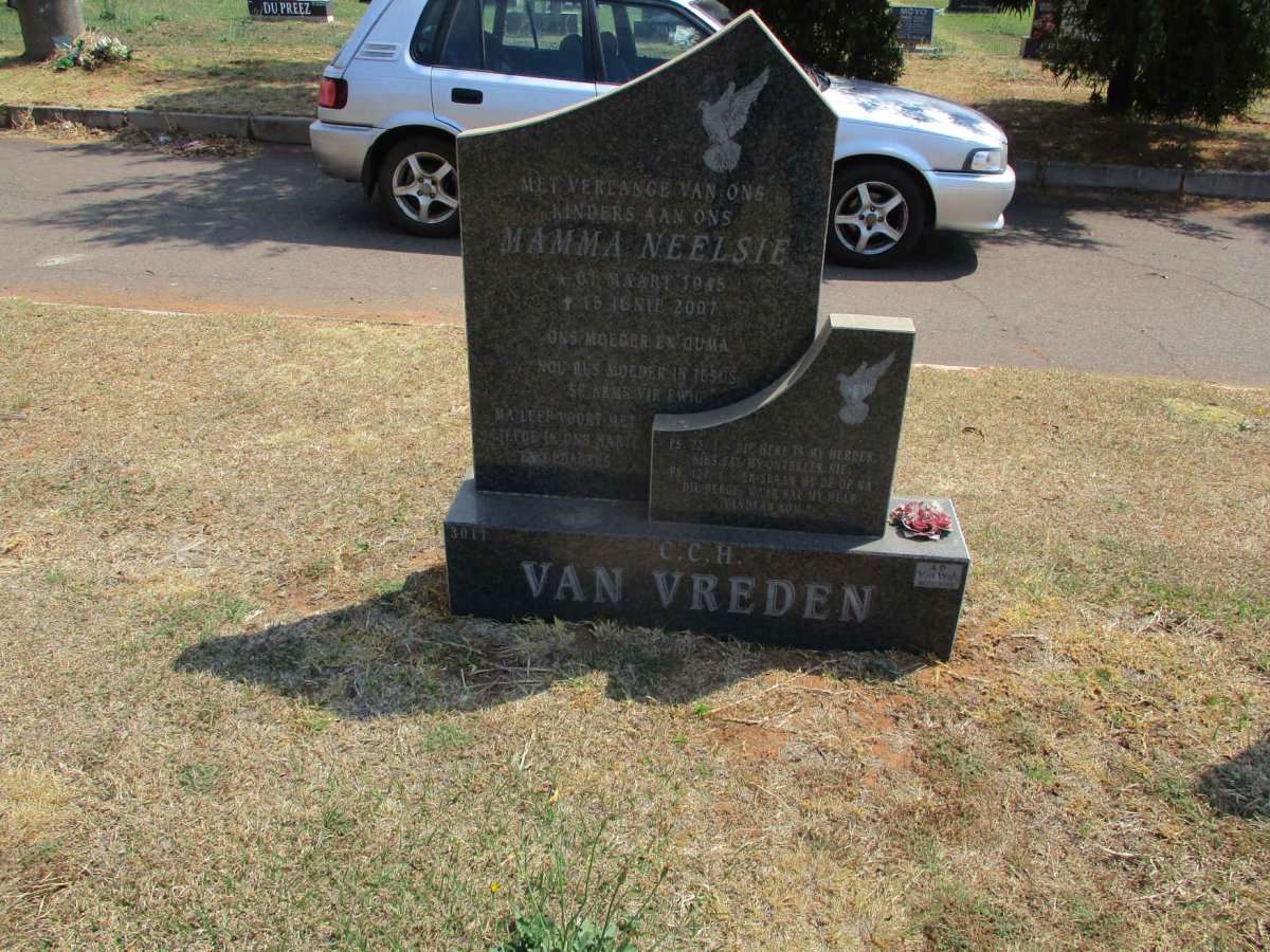 VREDEN Neelsie, van 1945-2007