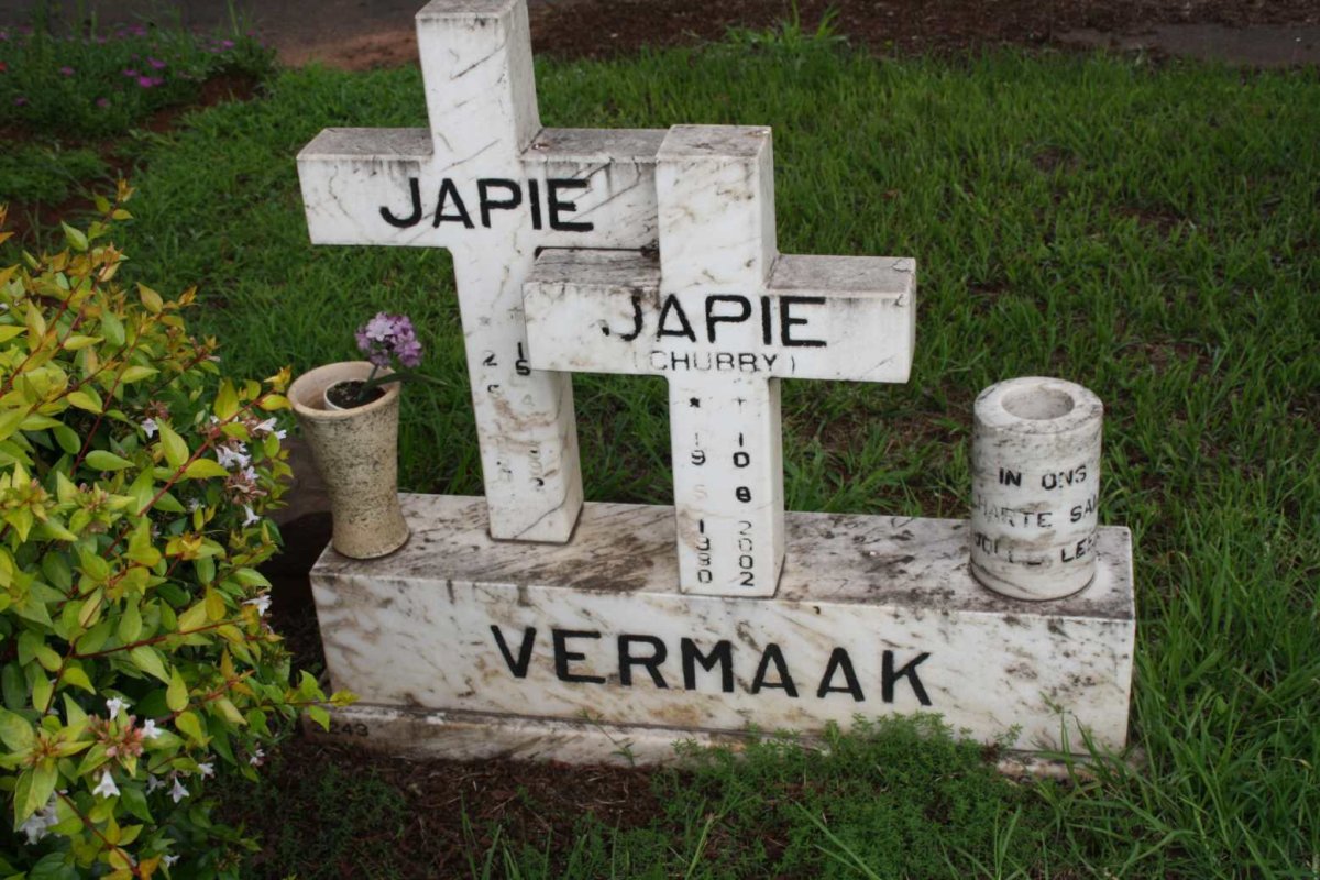 VERMAAK Japie 1950-1992 :: VERMAAK Japie 1980-2002