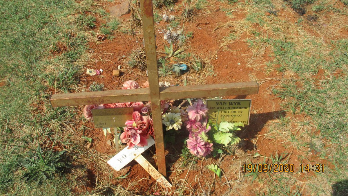 WYK Jan Willem Hendrik, van 1961–2016 :: WYK Frederick Johannes, van 1984–2019 #1
