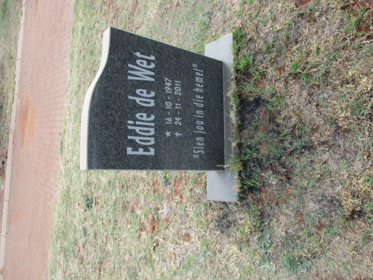 WET Eddie, de 1947-2011