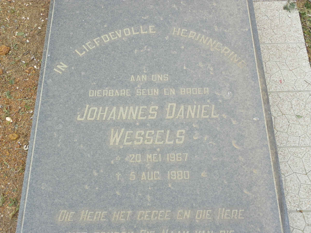 WESSELS Johannes Daniel 1967-1980