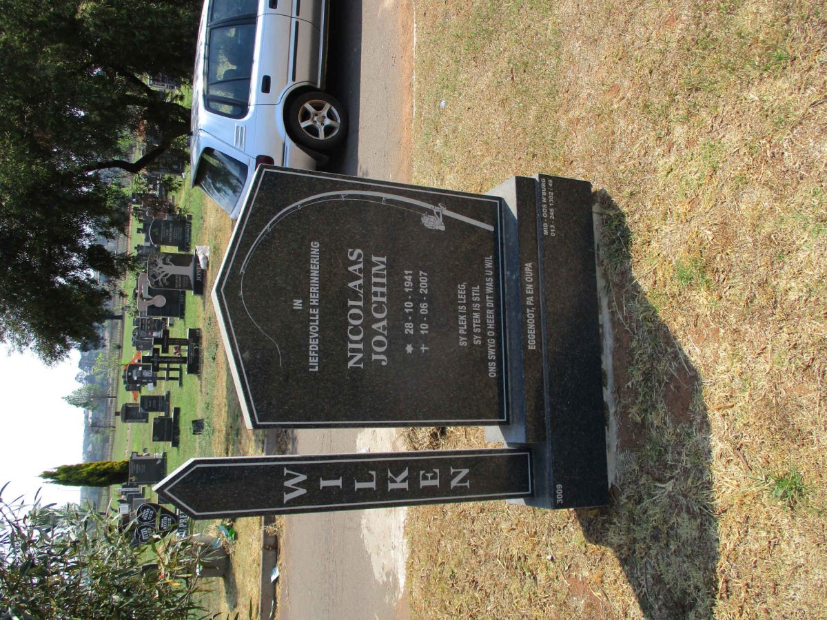 WILKEN Nicolaas Joachim 1941-2007