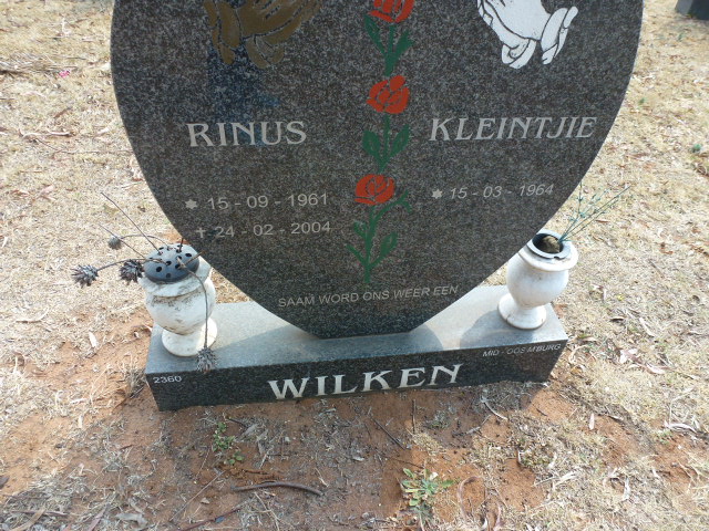 WILKEN Rinus 1961-2004 &amp; Kleintjie 1964-