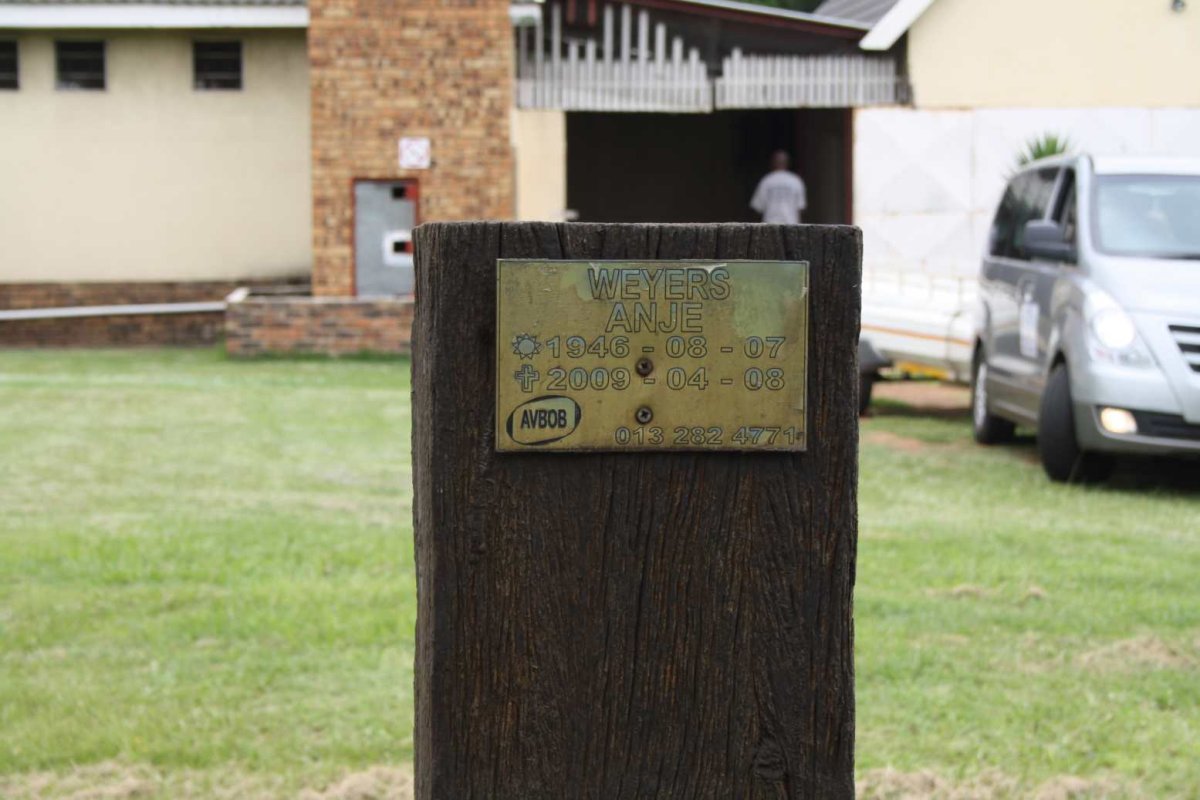 WEYERS Anje 1946-2009