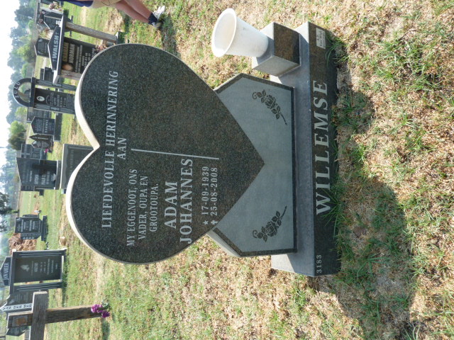 WILLEMSE Adam Johannes 1939-2008