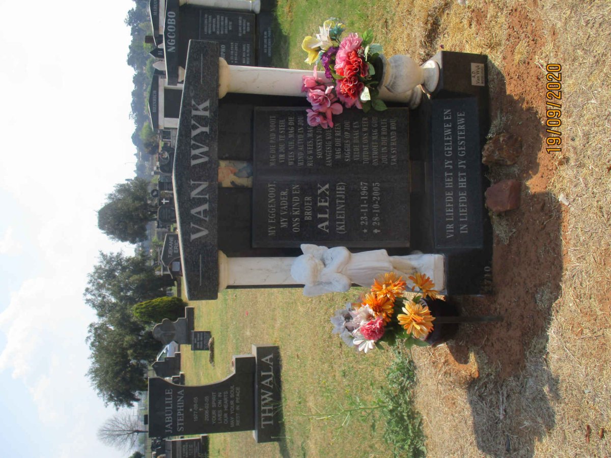 WYK Alex, van 1967-2005