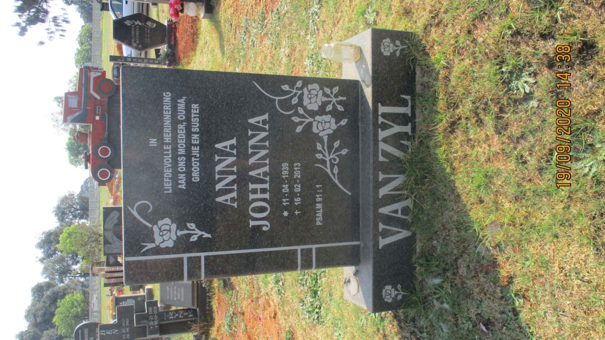 ZYL Anna Johanna, van 1939-2013