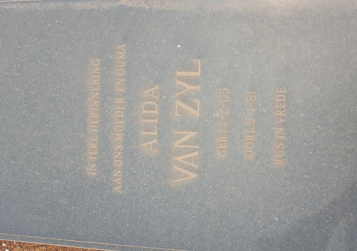 ZYL Alida, van 1905-1981